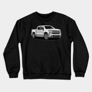 Silverado Truck 1500 (White) Crewneck Sweatshirt